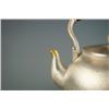 Image 4 : Shi,Ya-qing'Sliver Teapot- "Qi Zhi",with certification 1113. Shi,Yajing: One of the most famous cont
