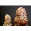 Image 2 : Two Soapstones carved the lion seal