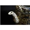 Image 4 : Early 20th Century, Blue-and-white teapot, outside pattern of "Flora" and "Shou"