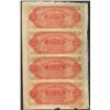 Image 2 : Uncut Sheet of 1800's $5 Citizens Bank of Louisiana Obsolete Notes