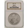 Image 1 : 1896 $1 Morgan Silver Dollar Coin NGC MS64