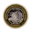 Image 1 : .999 Silver Flamingo Las Vegas Nevada $10 Casino Limited Edition Gaming Token