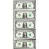 Image 1 : District Set of 1963B $1 Federal Reserve BARR Uncirculated Notes