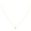 Image 2 : 18KT Yellow Gold 0.25 ctw Diamond Pendant with 14KT Yellow Gold Chain
