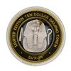 Image 1 : .999 Silver Luxor Las Vegas, NV Casino $10 Casino Limited Edition Gaming Token