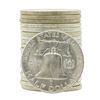 Image 2 : Roll of (20) 1953-D Brilliant Uncirculated Franklin Half Dollar Coins