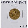 Image 1 : 1907 Great Britain Edward VII 1/2 Sovereign Gold Coin