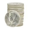 Image 1 : Roll of (20) 1964 Brilliant Uncirculated Kennedy Half Dollars