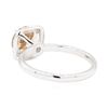 Image 3 : 14KT White Gold 1.87 ctw Morganite and Diamond Ring