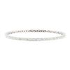 Image 1 : 18KT White Gold 1.15 ctw Diamond Bangle Bracelet