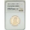 Image 1 : 2001 South Africa 1/2 Krugerrand Gold Coin NGC PF69 Ultra Cameo