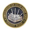 Image 2 : .999 Silver Stardust Resort Las Vegas, Nevada $10 Casino Limited Edition Gaming