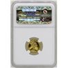Image 2 : 1990 Isle of Man Penny Black Anniversary 1/10 oz. Gold Coin NGC PF69 Cameo