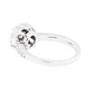 Image 3 : 14KT White Gold 0.65 ctw Diamond Ring