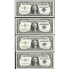 Image 1 : Lot of (4) 1957/1957A $1 Silver Certificate Notes