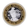 Image 2 : .999 Silver Bad River Lodge Casino Odanah, WI $10 Limited Edition Gaming Token