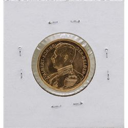 1914 Belgium King Albert 20 Francs Gold Coin