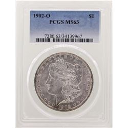 1902-O $1 Morgan Silver Dollar Coin PCGS MS63