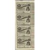 Image 1 : Uncut Sheet of (4) State of Louisiana Baby Bond Obsolete Notes