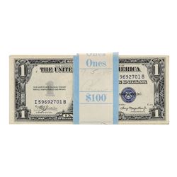 Pack of (100) Consecutive 1935A $1 Silver Certificate Notes