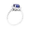 Image 4 : 18KT White Gold 1.93 ctw Sapphire and Diamond Ring