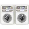 Image 2 : Lot of (2) 2018 Niue $2 Star Wars Stormtrooper Silver Coins NGC MS70 Early Relea