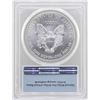 Image 2 : 2017 $1 American Silver Eagle Coin PCGS MS70 First Strike
