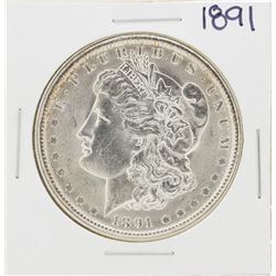 1891 $1 Morgan Silver Dollar Coin