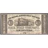 Image 1 : 1861 $1.50 New Orleans Jackson & Great Northern Rail Road Company Obsolete Note