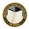 Image 1 : .999 Silver The Mirage Las Vegas, Nevada $10 Casino Limited Edition Gaming Token