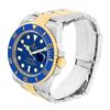 Image 4 : Rolex Submariner Steel 18K Yellow Gold Blue Dial Mens Watch