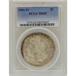 1901-O $1 Morgan Silver Dollar Coin PCGS MS65