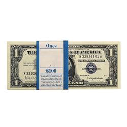 Pack of (100) Consecutive 1957B $1 Silver Certificate Notes