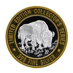 .999 Silver Bad River Odanah, Wisconsin $10 Limited Edition Gaming Token