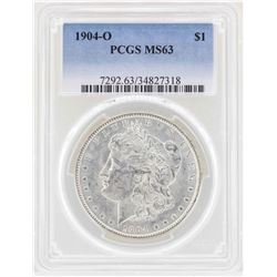 1904-O $1 Morgan Silver Dollar Coin PCGS MS63