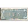 Image 2 : 1864 $10 Confederate States of America Note