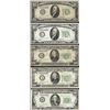 Image 1 : Lot of 1934 $10/$20/$100 Federal Reserve Notes