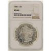 Image 1 : 1881-S $1 Morgan Silver Dollar Coin NGC MS64