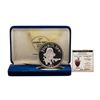 Image 1 : 1987 Looney Tunes Yosemite Sam 5oz .999 Silver Coin w/Box & COA Limited Edition