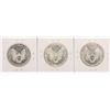 Image 2 : Lot of (3) 1996 $1 American Silver Eagle Coins