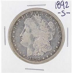 1892-S $1 Morgan Silver Dollar Coin