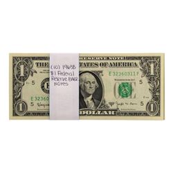 Lot of (10) Uncirculated 1963B $1 Federal Reserve BARR Notes