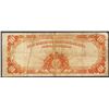 Image 2 : 1922 $10 Gold Certificate Note
