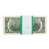 Image 2 : Pack of (100) Consecutive 1995 $2 Federal Reserve STAR Notes Atlanta