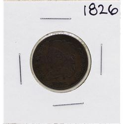 1826 Draped Bust Half Cent Coin