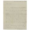 Image 1 : Martha Washington and George Washington Autograph Letter Signed and Free Frank