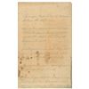 Image 1 : Andrew Johnson Signed Document