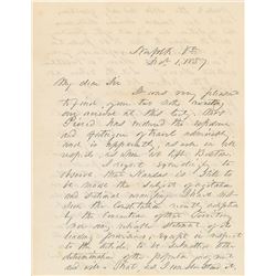 Franklin Pierce Autograph Letter Signed