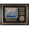 Image 1 : Apollo 1 Signed Photograph and Flight Suit Patches