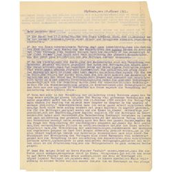 Leon Trotsky Typed Letter Signed